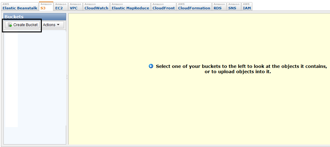 AmazonSQSS3Sample/S3Home.png