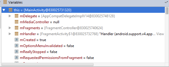 expand variables