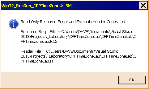 Read Only Resource Script Generation and Integration Succeeded!