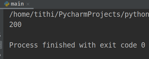 python main file