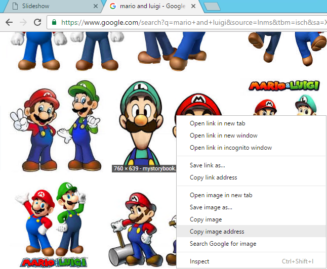copy image address