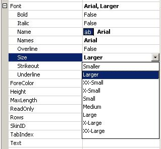 VS.Net 2005 Property Grid
