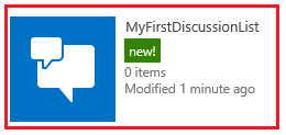 Available Discssion Lists