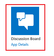 SharePoint Discussion Board