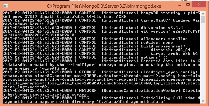 Run MongoDB Tutorial