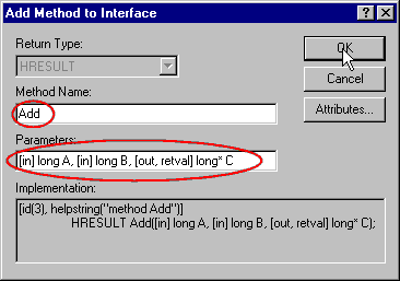 Server / Add a method