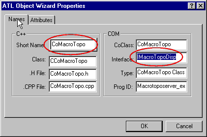 Server / ATL Object Wizard - 2