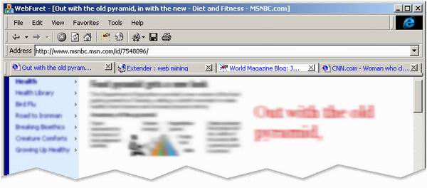 WebFuret - An Intelligent Web Browser
