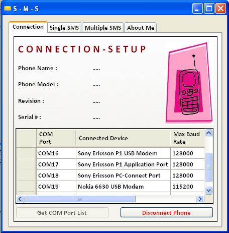 COM Port List Of System