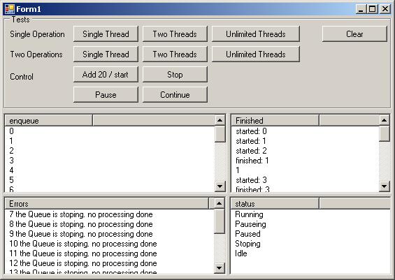 Sample screenshot