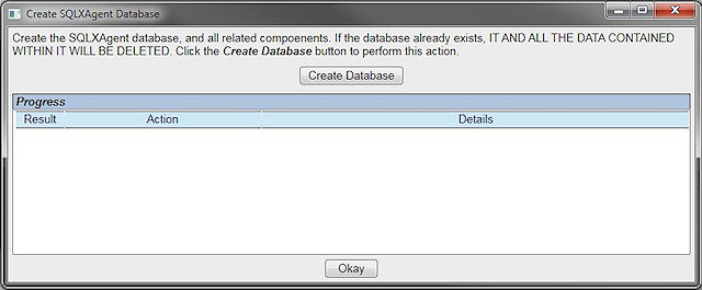 Create database form