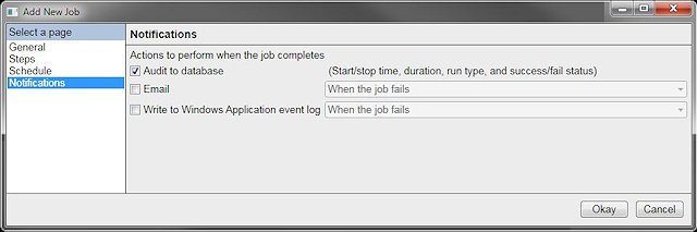 Job - Notifications page