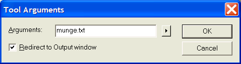 Picture of one-liner dialog