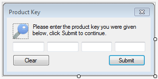 ProductKeyBox dialog control