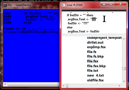 Matching TextBox and Console