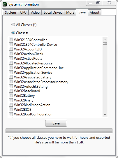 System Information