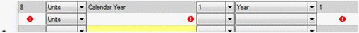 Error icons in action