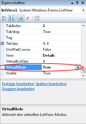 activating the virtual mode