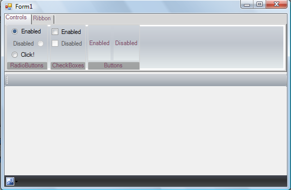 CharRibbonSample