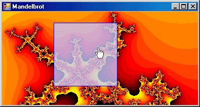 SelectionForm in Mandelbrot program