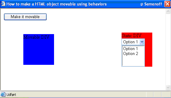 movable behavior