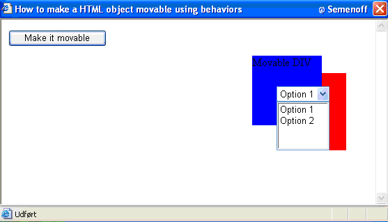 movable behavior