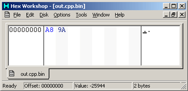UTF-16LE Output