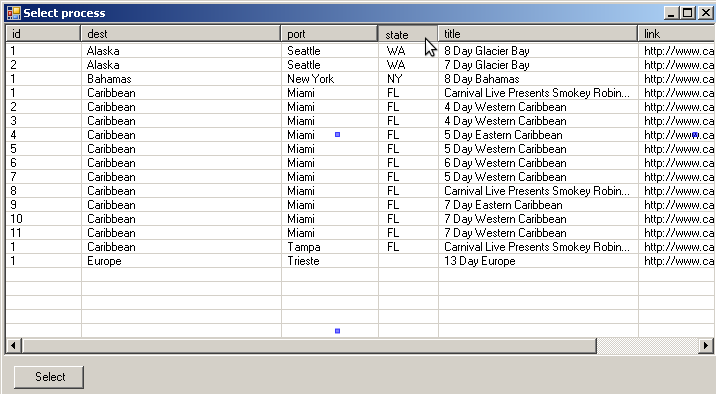 listview