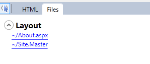 Server side files listing