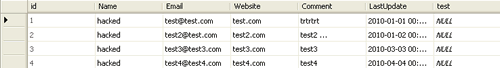 form injection update