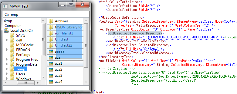 MVVMFileExplorer