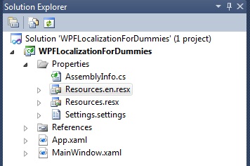 English resources file
